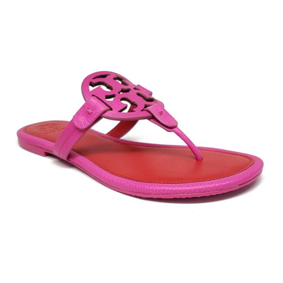 Tory Burch Shoes - Tory Burch Miller Sandals in Imperial Pink sz 6.5